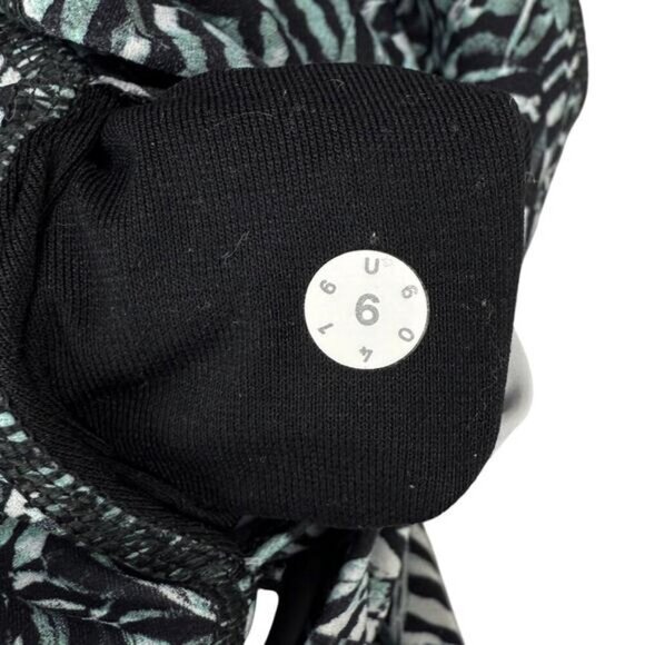 LULULEMON Wunder Under Pant Size 6 Dazzle Wunder Under 50g Alpine White Black - Picture 12 of 12